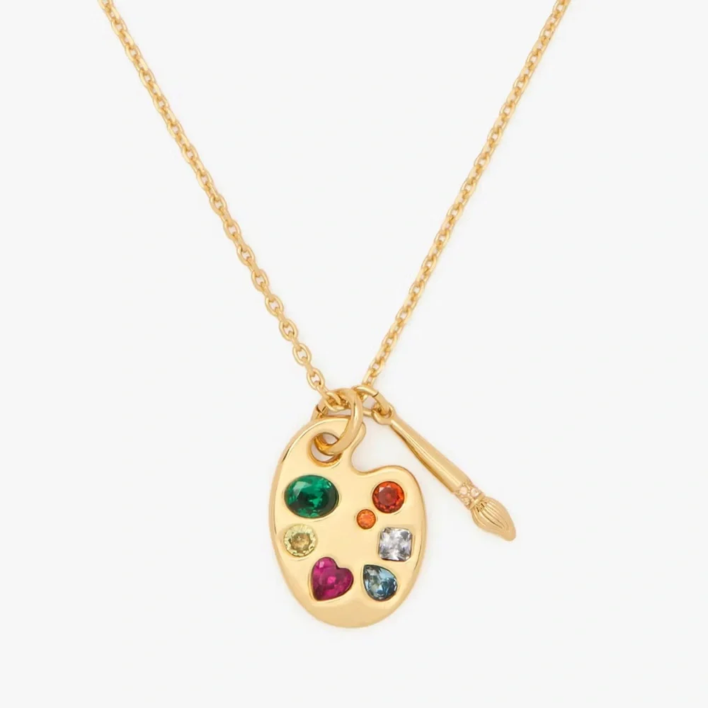 $98 Kate Spade Paint The Town Pendant